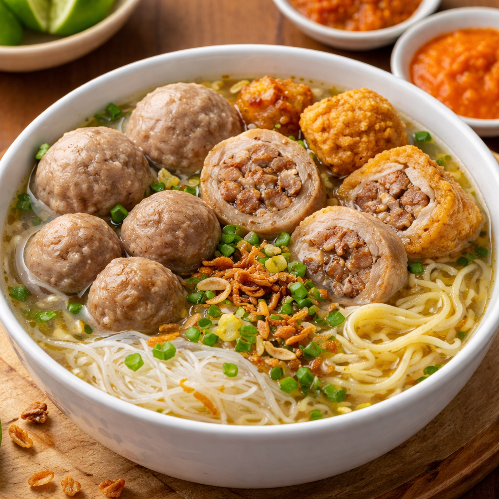 Bakso Campur Kuah